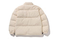 A BATHING APE ART CAMO REVERSIBLE DOWN JACKET