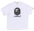 A BATHING APE APE HEAD PATTERN BY BATHING APE RELAXED FIT TEE