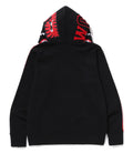 A BATHING APE BAPE x ADIDAS SHARK FULL ZIP HOODIE