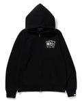 A BATHING APE BAPE STORE FUKUOKA FULL ZIP HOODIE FUKUOKA LIMITED
