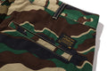 A BATHING APE GLITCH WOODLAND CAMO SHORTS