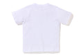 A BATHING APE BAPE KIDS 1ST CAMO MILO SHARK TEE