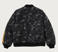 A BATHING APE COLOR CAMO SHARK MA-1 JACKET