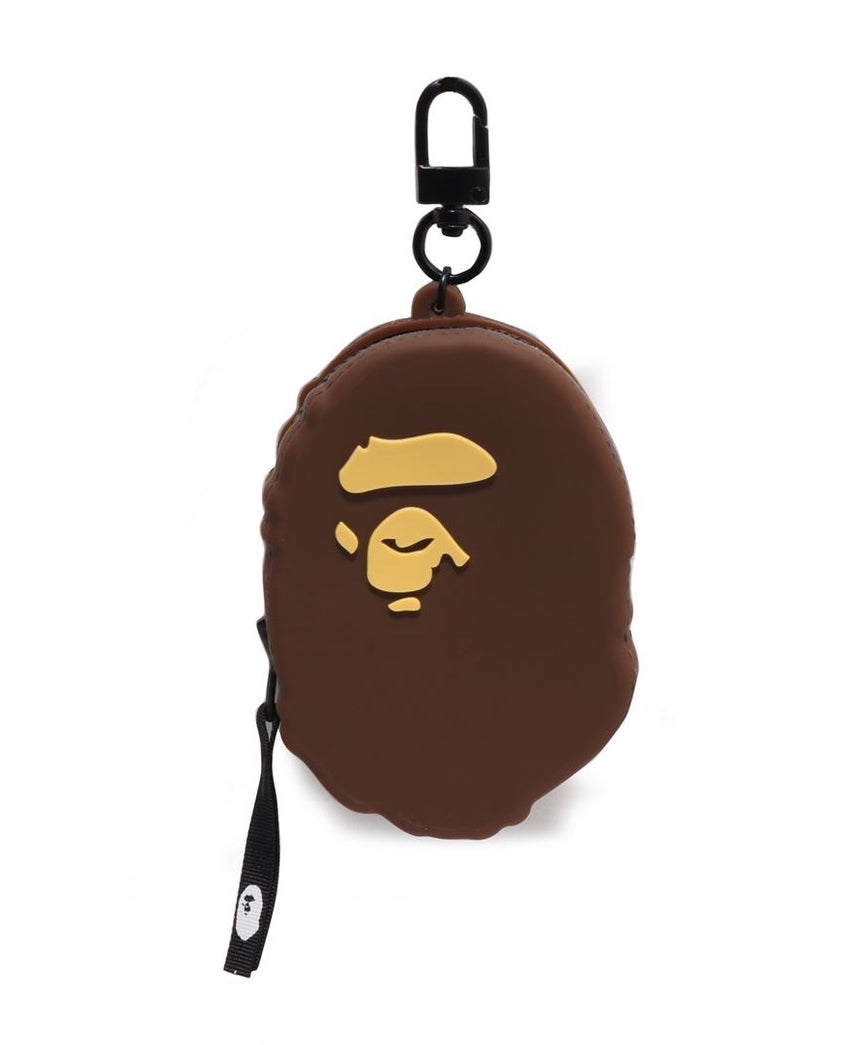 A BATHING APE APE HEAD SILICON COIN CASE – happyjagabee store
