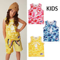 A BATHING APE BAPE KIDS ABC CAMO COLLEGE TANK TOP
