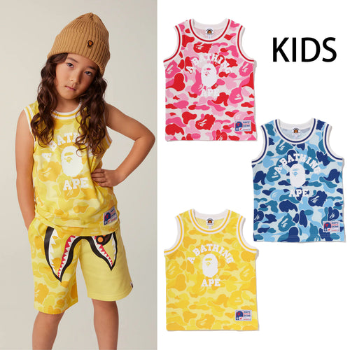 A BATHING APE BAPE KIDS BIG SHARK TEE – happyjagabee store