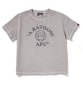 A BATHING APE Ladies' BABY MILO BLEACH DYE MINI TEE - happyjagabee store