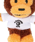 A BATHING APE Ladies' BABY MILO COLLEGE TEE PLUSH DOLL KEY CHAIN