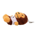 A BATHING APE Ladies' BABY MILO COLLEGE TEE PLUSH DOLL KEY CHAIN