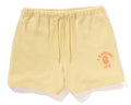 A BATHING APE Ladies' COLLEGE SWEAT SHORTS