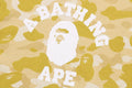 A BATHING APE Ladies' COLOR CAMO COLLEGE TEE ( RELAXED FIT )