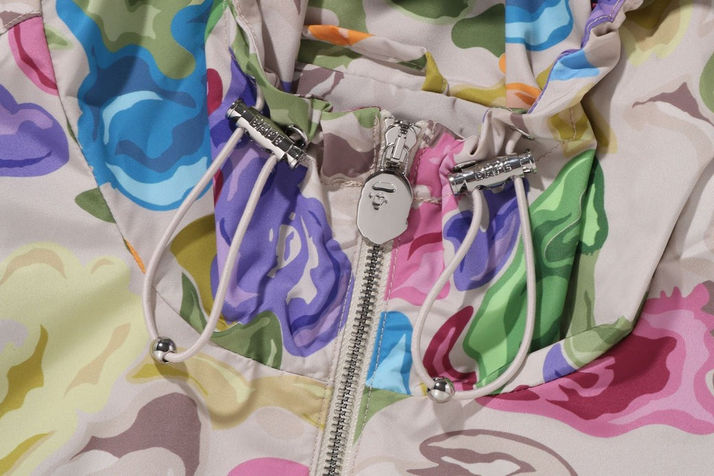 BAPE Art Camo Lightweight Hoodie Jacket Multi