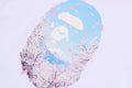 A BATHING APE Ladies' SAKURA PHOTO APE HEAD MINI TEE