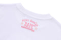 A BATHING APE Ladies' SAKURA PHOTO APE HEAD MINI TEE