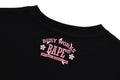 A BATHING APE Ladies' SAKURA PHOTO APE HEAD MINI TEE