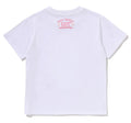 A BATHING APE Ladies' SAKURA PHOTO APE HEAD MINI TEE
