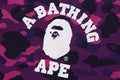 A BATHING APE Ladies' COLOR CAMO COLLEGE TEE ( RELAXED FIT )