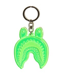 A BATHING APE SHARK REFLECTIVE KEYCHAIN