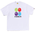 A BATHING APE MULTI APE HEAD BY BATHING APE TEE