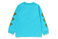 A BATHING APE BAPE KIDS MILOGRAM STA L/S TEE