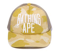 A BATHING APE COLOR CAMO NYC LOGO MESH CAP