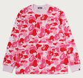 A BATHING APE ABC CAMO L/S TEE