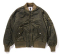 A BATHING APE NYLON MA-1 JACKET