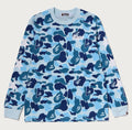 A BATHING APE ABC CAMO L/S TEE