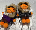 A BATHING APE Ladies' COLOR CAMO BABY MILO FUR PLUSH DOLL BACKPACK