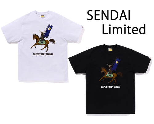 A BATHING APE BAPE STORE SENDAOI TEE SENDAI LIMITED