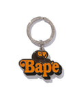 A BATHING APE MILO ON BAPE METAL KEYCHAIN