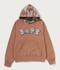 A BATHING APE Ladies' TIGER CAMO BAPE LOGO PULLOVER HOODIE