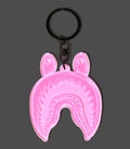 A BATHING APE SHARK REFLECTIVE KEYCHAIN