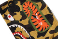 A BATHING APE BAPE KIDS LEATHER JACKET PRINT SHARK PULLOVER HOODIE