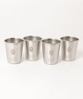 A BATHING APE BAPE KLEAN KANTEEN STEEL CUP 10oz 4 pcs SET