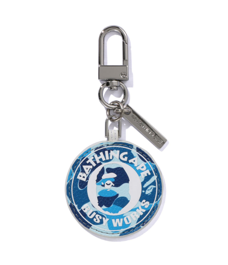 A BATHING APE ABC CAMO BUSY WORKS KEYCHAIN