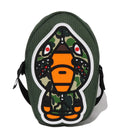 A BATHING APE BAPE KIDS ABC CAMO MILO SHARK SHOULDER BAG