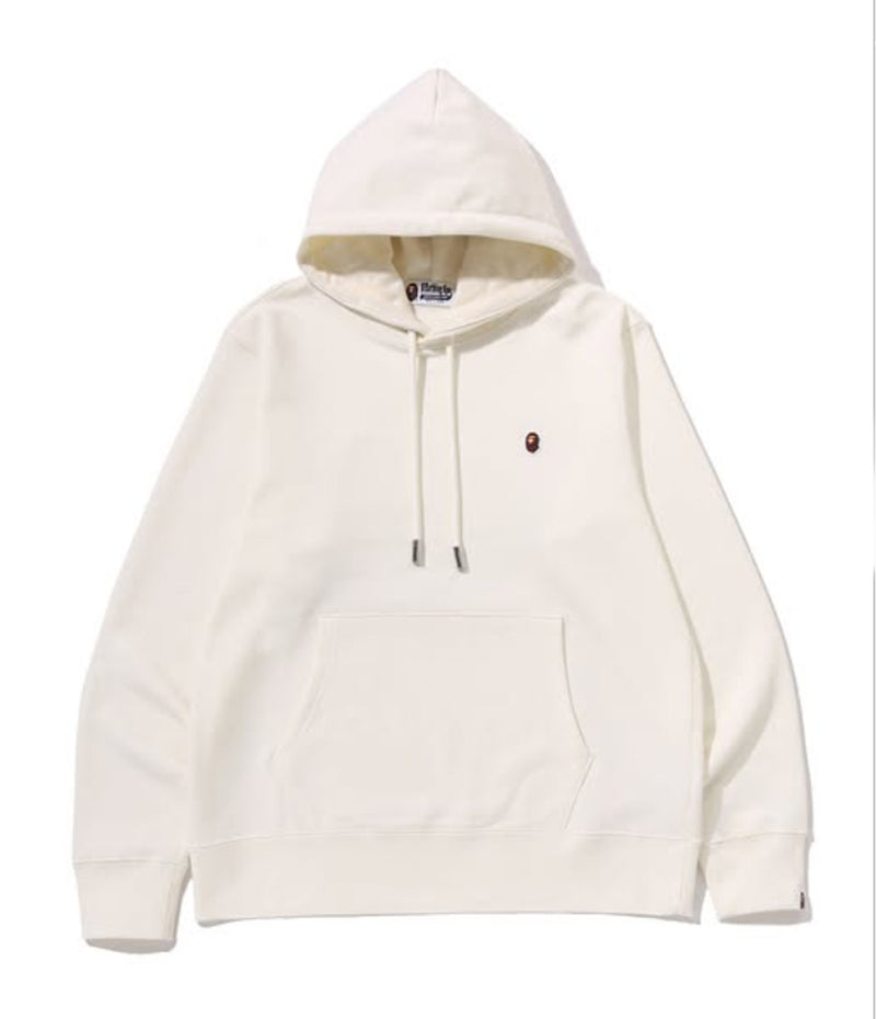 A BATHING APE ONE POINT REGULAR FIT PULLOVER HOODIE
