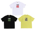 A BATHING APE BAPE STICKER GRAPHIC RELAXED FIT TEE