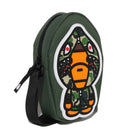A BATHING APE BAPE KIDS ABC CAMO MILO SHARK SHOULDER BAG