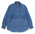 A BATHING APE BAPE 30TH ANNIV. DENIM SHIRT ( RELAXED FIT )