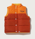 A BATHING APE BAPE KIDS BABY MILO REVERSIBLE DOWN VEST