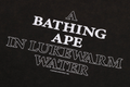 A BATHING APE HEAVY WASH APE HEAD CROPPED FIT TANK TOP