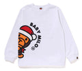 A BATHING APE BAPE KIDS BABY MILO WINTER L/S TEE