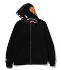 A BATHING APE COLOR CAMO REVERSIBLE SHARK FULL ZIP HOODIE