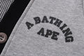 A BATHING APE BAPE KIDS 1ST CAMO APE HEAD SHIRT LAYERED CARDIGAN