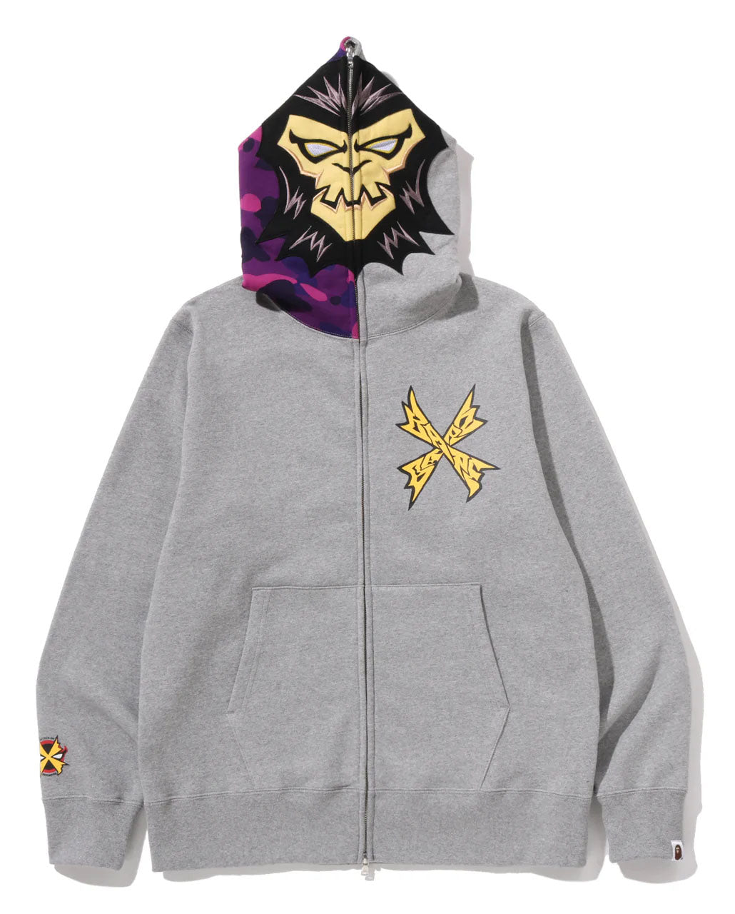 A BATHING APE BAPEMAN X FULL ZIP HOODIE – happyjagabee store