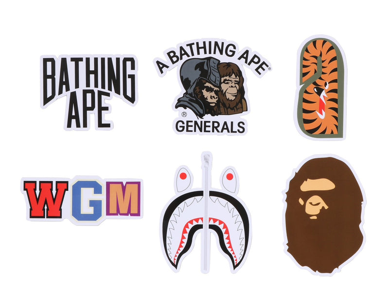 A BATHING APE BAPE STICKER SET