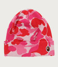 A BATHING APE ABC CAMO KNIT CAP