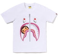 A BATHING APE Ladies' 3D MILO SHARK TEE